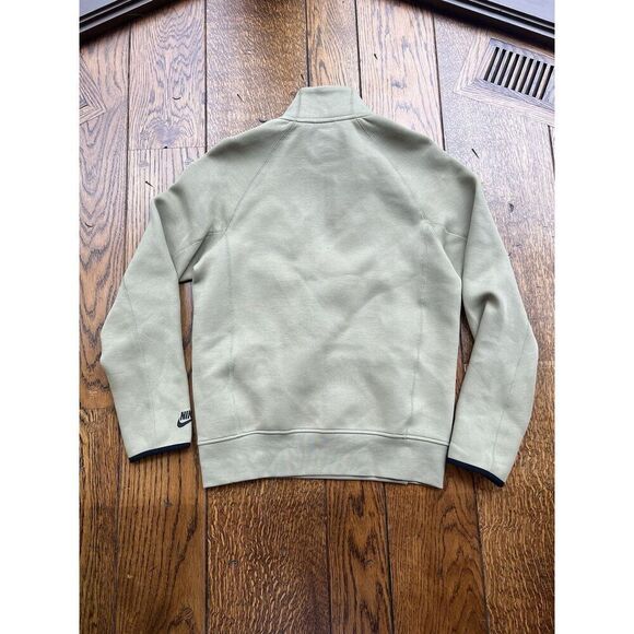 Nike Sportswear Tech Fleece Men's 1/2-Zip Sweatshirt Olive NWT FB7998 Small - Picture 6 of 8